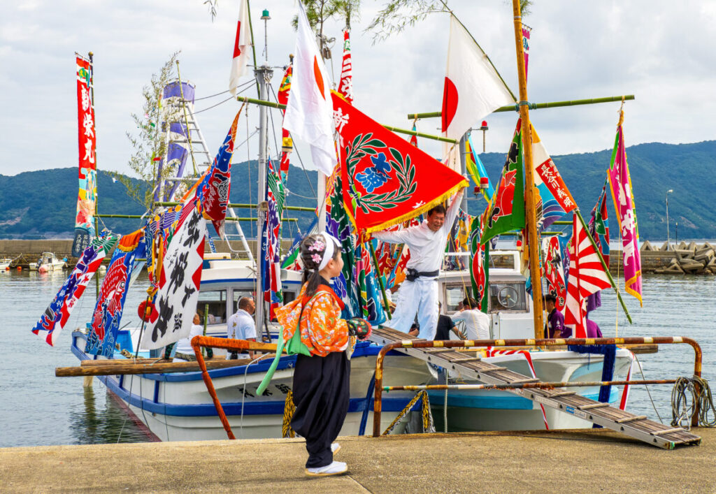 坂出市瀬居町 瀬居八幡宮秋祭り