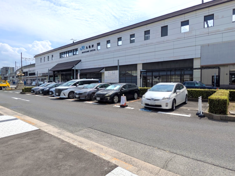 JR丸亀駅北口の歩道でまたまた工事が始まるみたい！「丸亀駅前車deトレイン」が2025年9月8日(月)から一時利用停止に