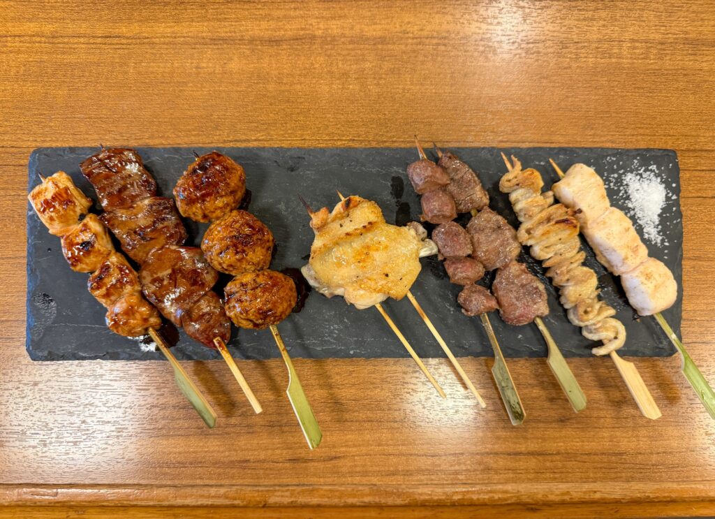 坂出市元町 焼き鳥居酒屋なお 焼き鳥おまかせ8本