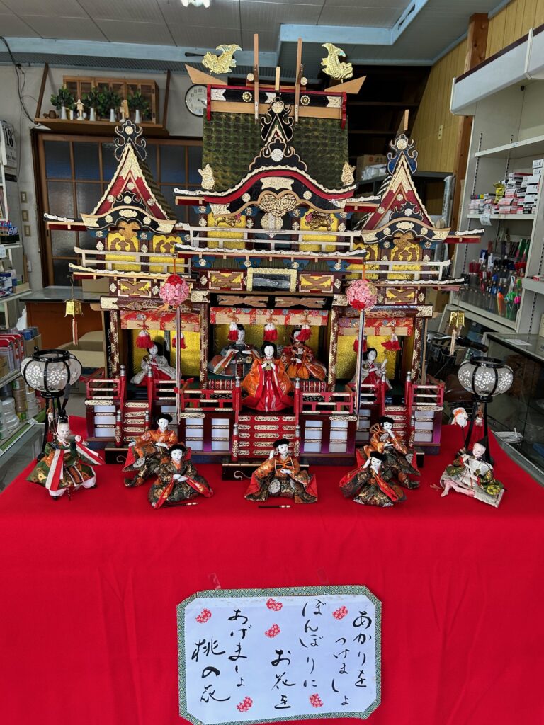 宇多津町 角野商店 ひな人形