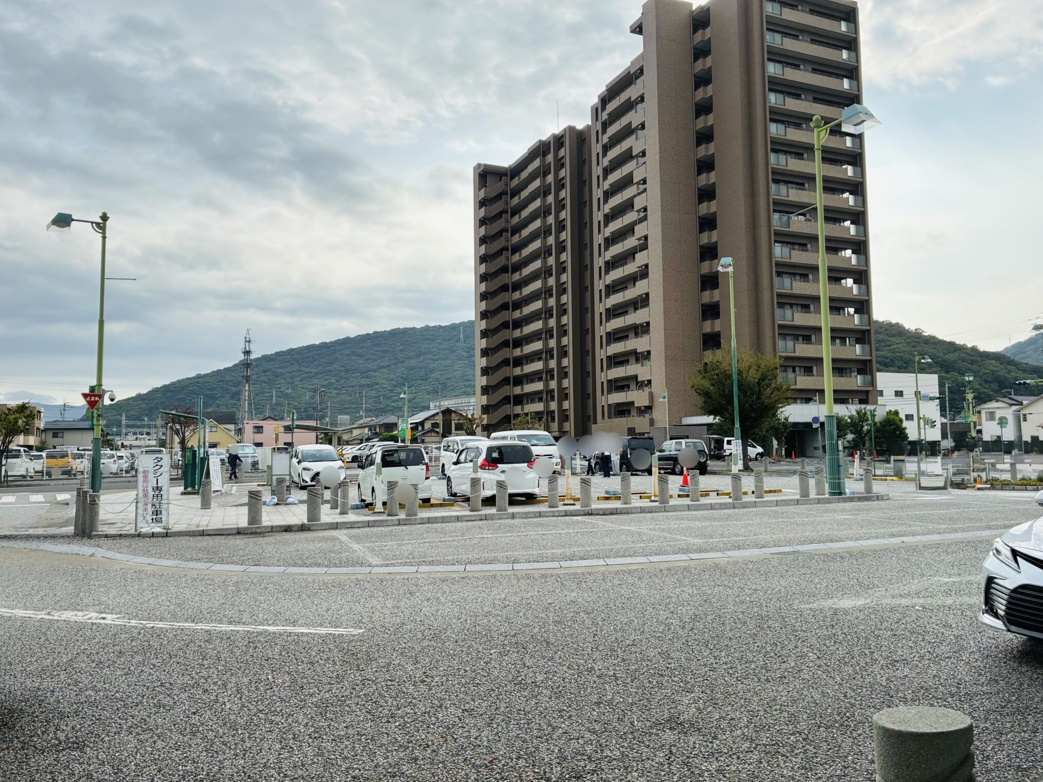 坂出市駒止町 坂出駅南口駐車場 閉鎖