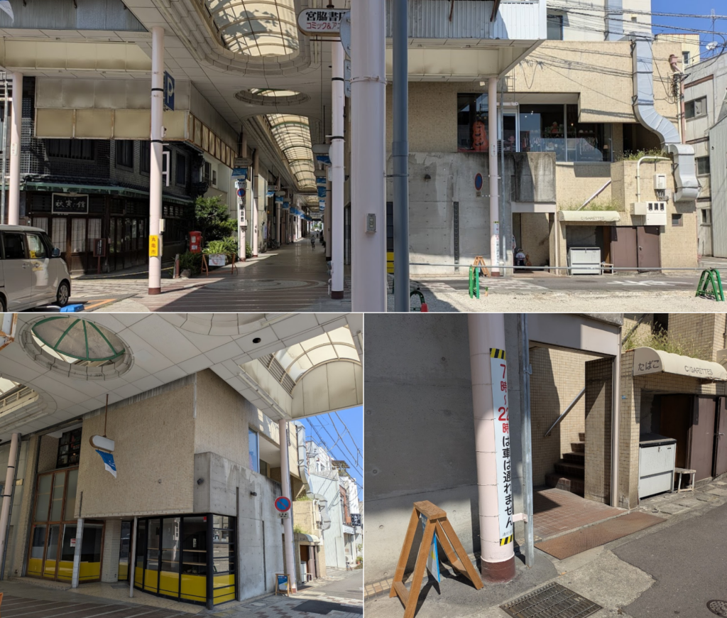 丸亀市通町 CLEAM 場所・駐車場
