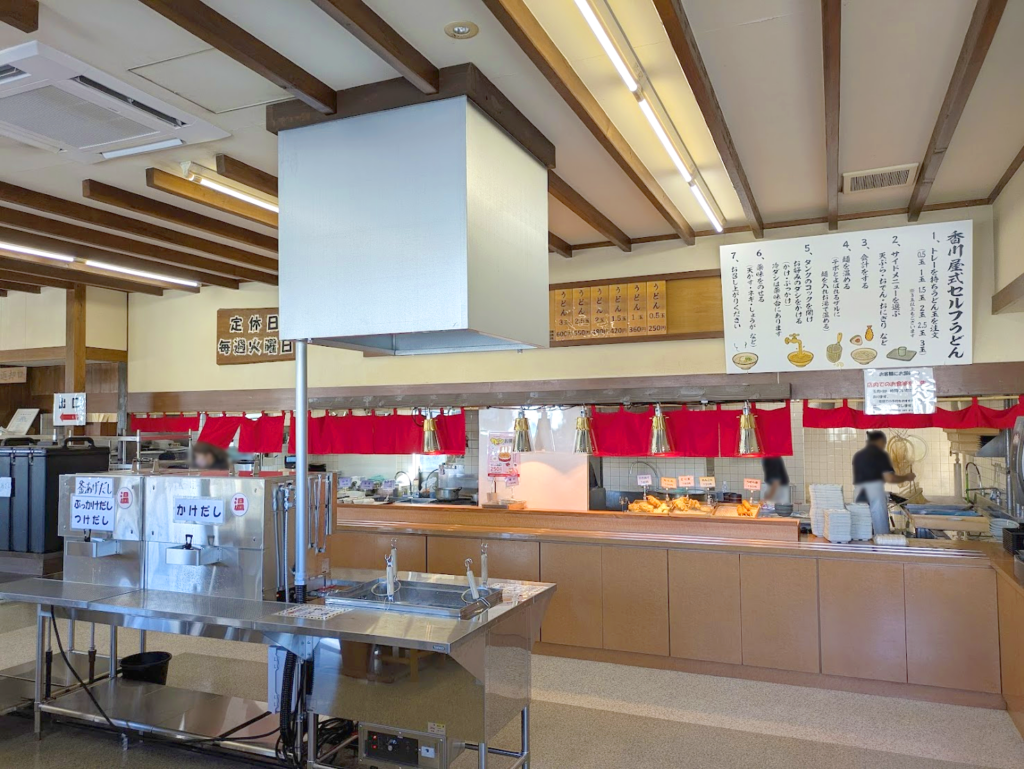 綾川町 香川屋本店 綾川店 店内の様子