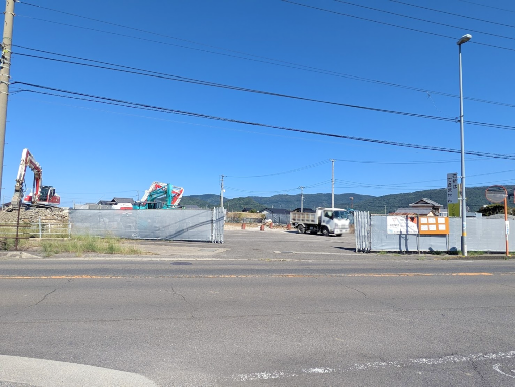 坂出市西庄町 三豊リサイクルショップ跡地
