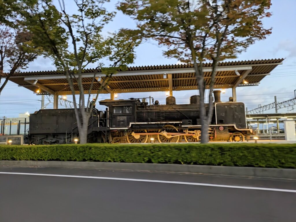 多度津駅前広場 ライトアップ