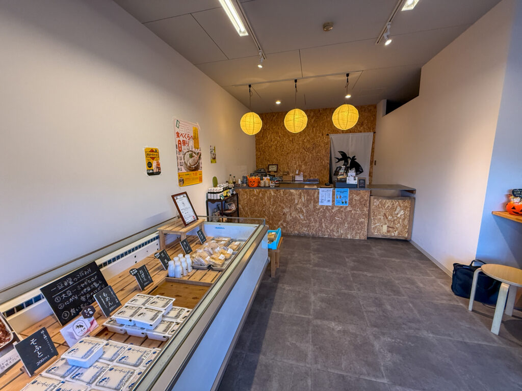 丸亀市今津町 一豆瞠 店内の様子
