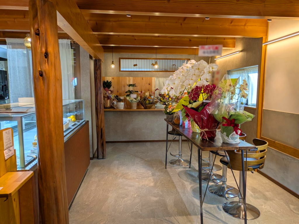 丸亀市飯山町 PATISSERIE SONA 店内