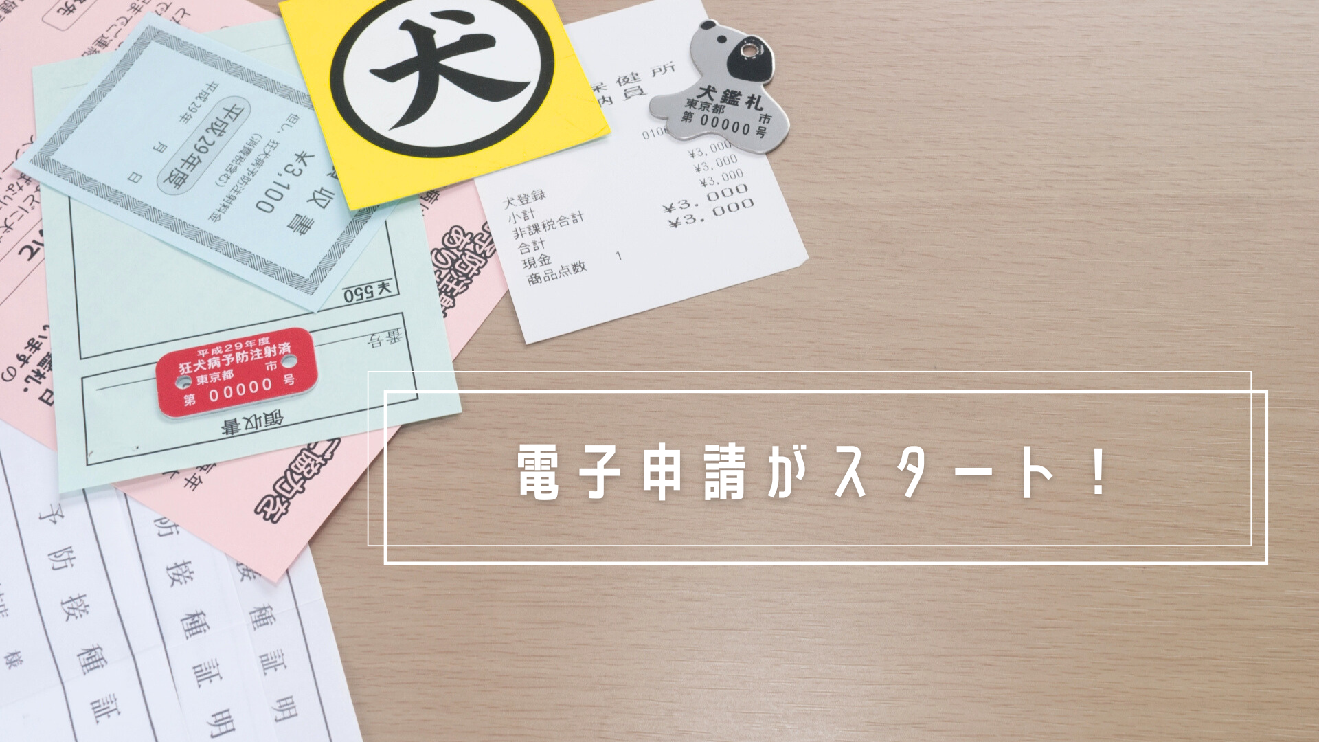 坂出市 飼い犬の登録手続き