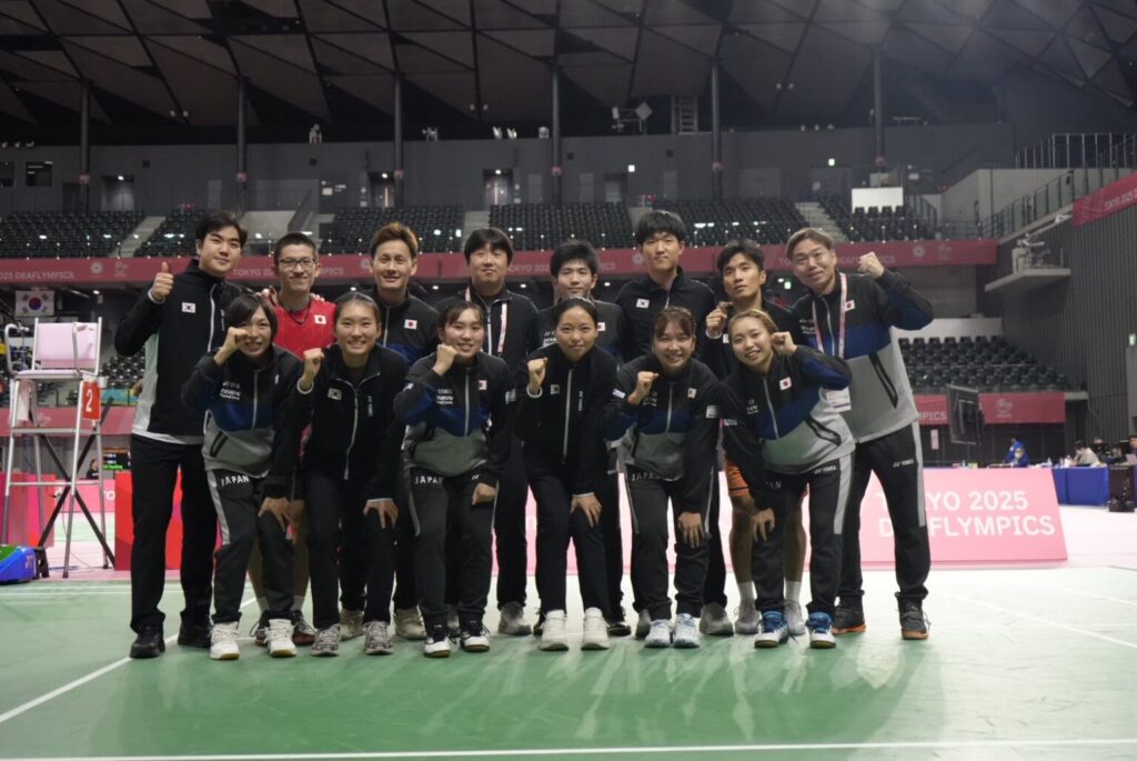 デフリンピックバドミントン団体