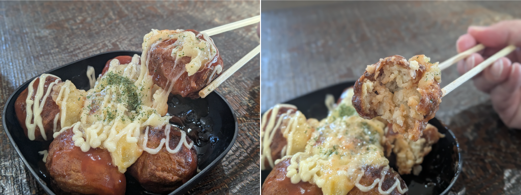 善通寺市上吉田町 ZEN 揚げたこ焼きピザ味