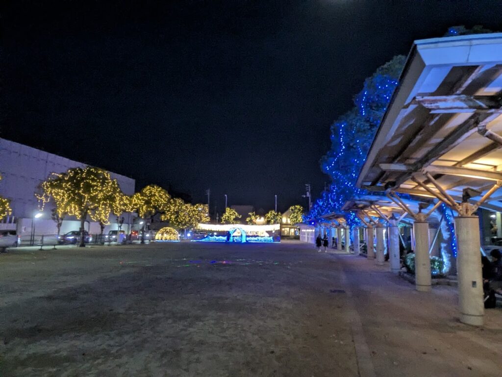 JR坂出駅北口周辺 さかいで光輝里フェスティバル