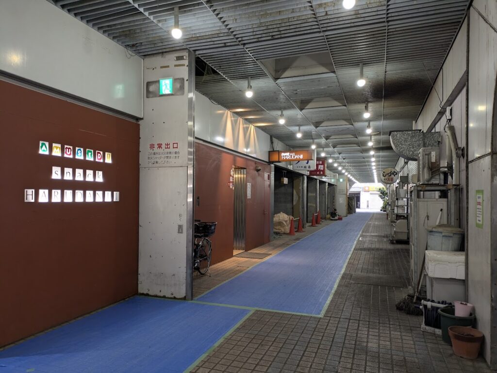 坂出市 人工土地改良店舗解体工事