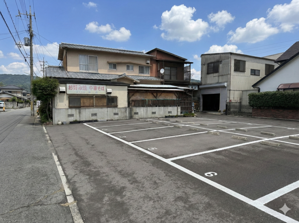 坂出市宮下町 茶・茶 駐車場
