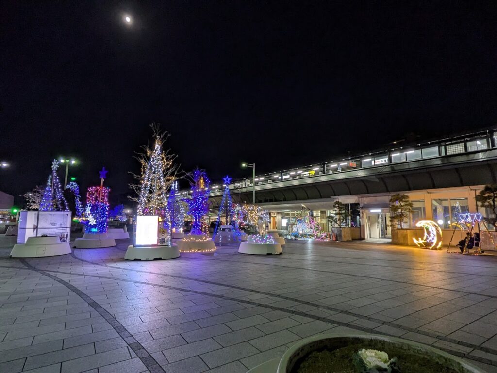 JR坂出駅北口周辺 さかいで光輝里フェスティバル