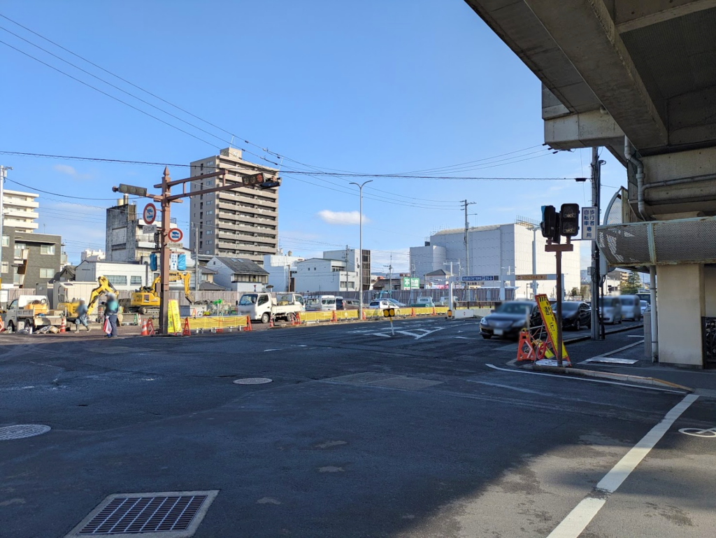 坂出駅周辺工事