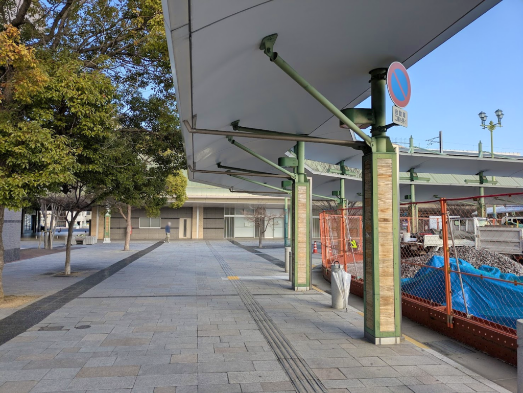 坂出駅周辺工事