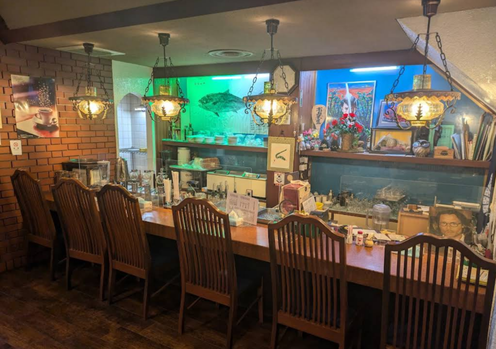 琴平町 喫茶ハニー 店内の様子