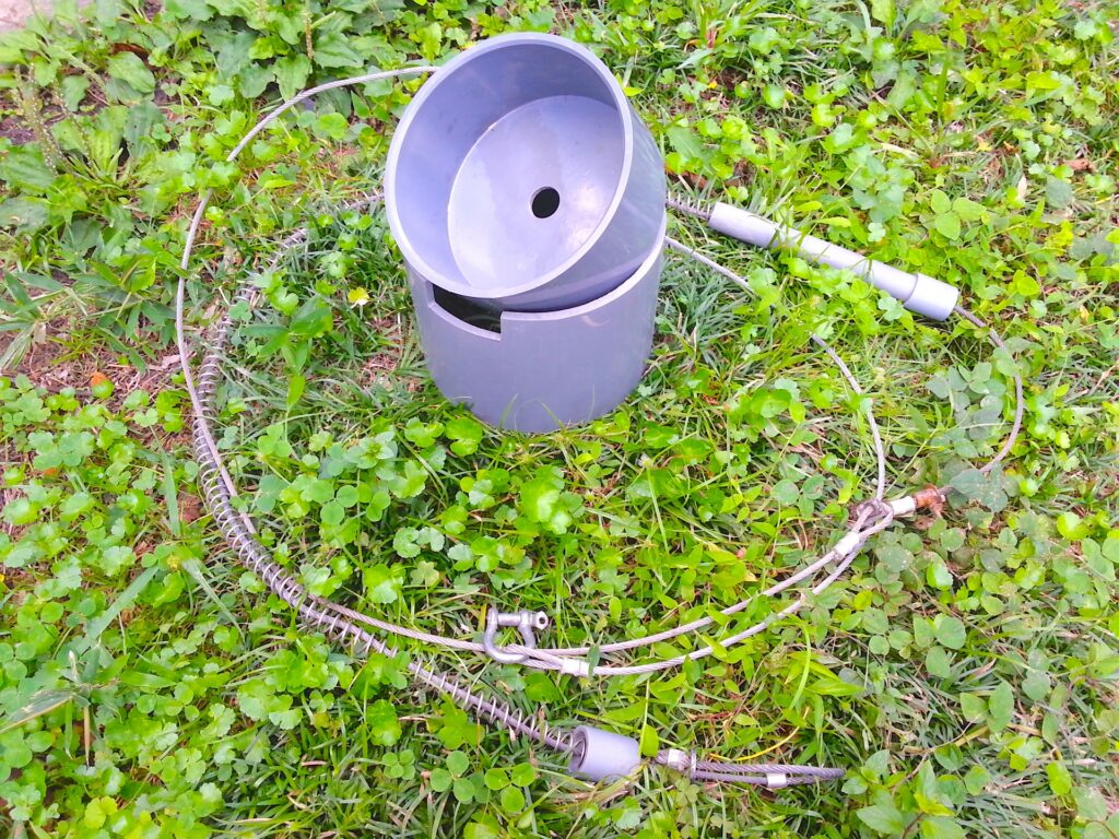 多度津町 桃陵公園 くくり罠