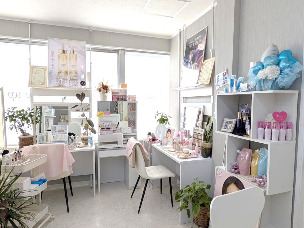 坂出市川津町 CEサロン soinlaffy (ソワラフィー) 店内の様子