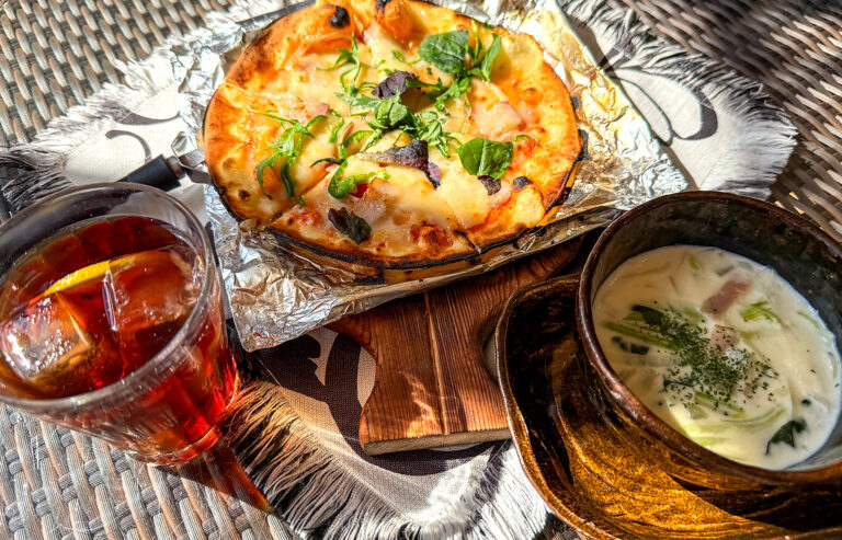 【坂出市】予約はまさに争奪戦！「カフェ プルミエ」の限定ランチ。本格ピザ窯で焼くピザと具だくさんサンドイッチが絶品