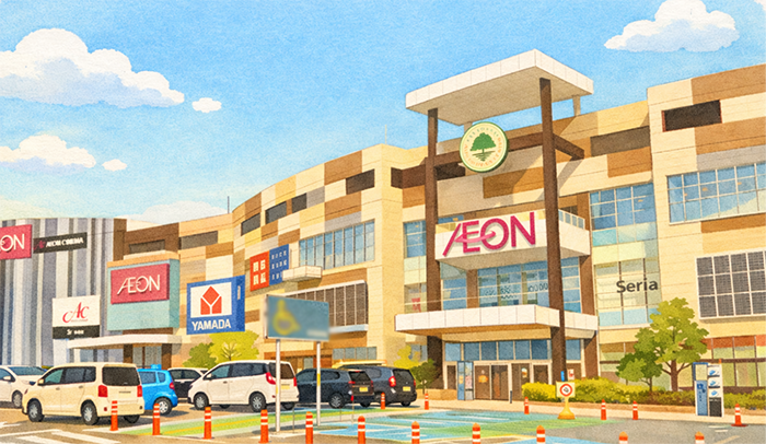 イオンモール綾川