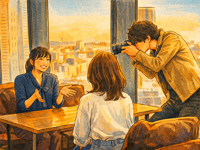 丸亀市 株式会社NCGroup まるつー 取材風景