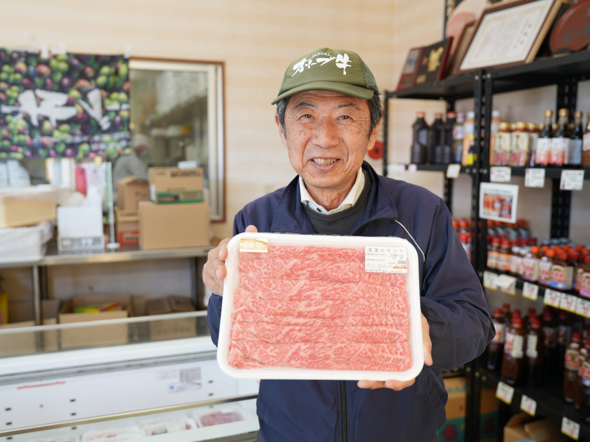 ミートショップ山吉の山本社長