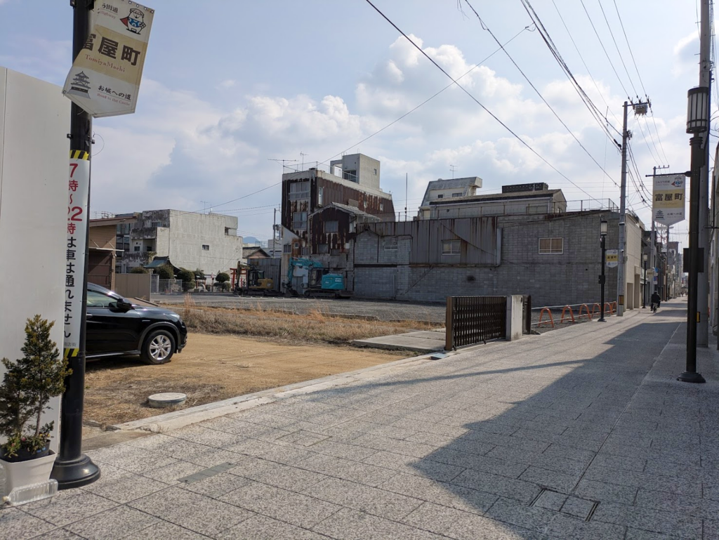 富屋町商店街 解体工事