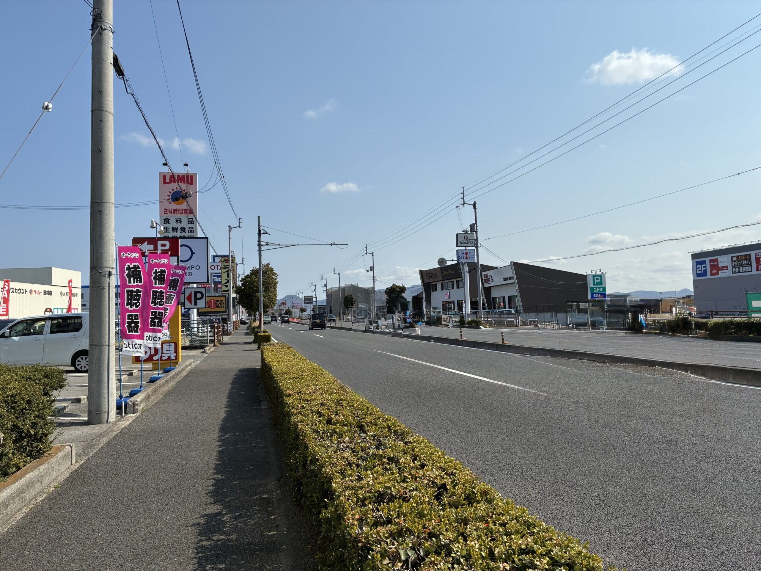 丸亀市田村町 ニトリ エディオン 場所