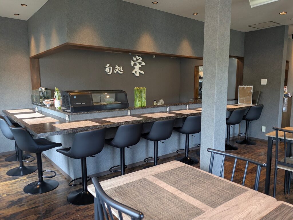 宇多津町 旬処 栄 店内