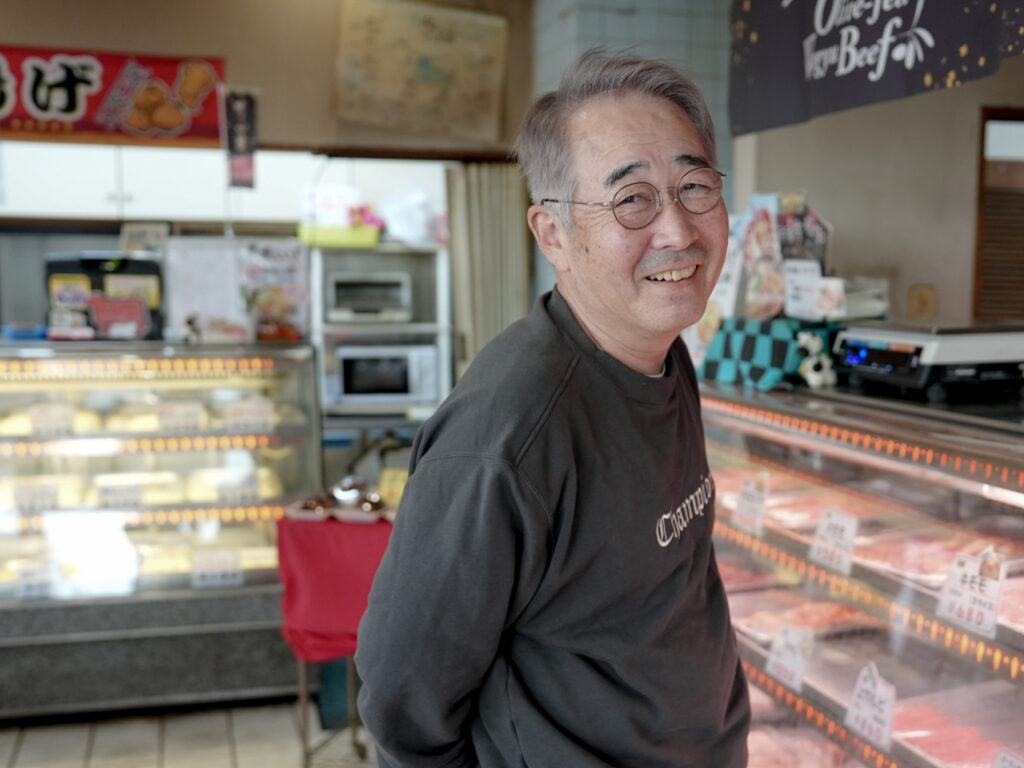 坂出市江尻町 サッカミート 常連の男性