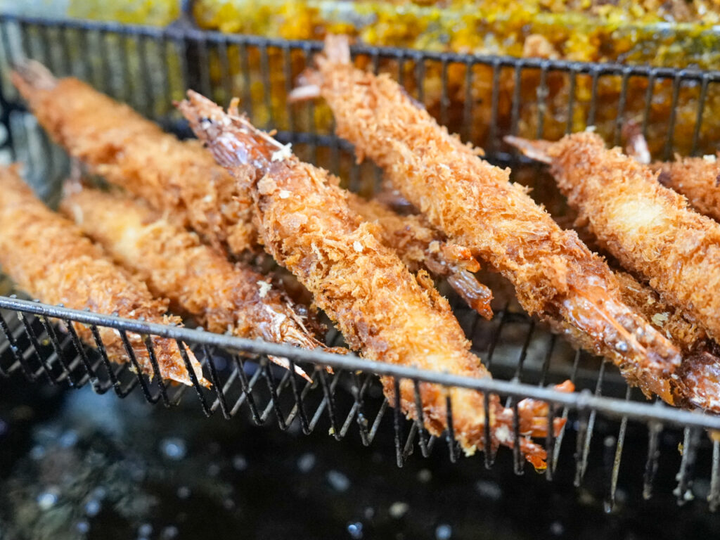 坂出市江尻町 サッカミート ジャンボエビフライ