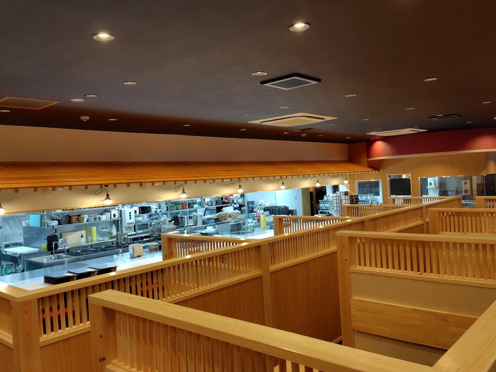 宇多津町 活魚炎舞瀬戸パーク 店内の様子