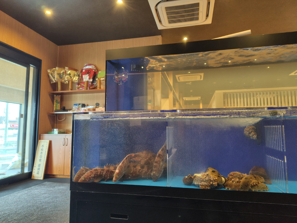 宇多津町 活魚炎舞瀬戸パーク 店内の様子
