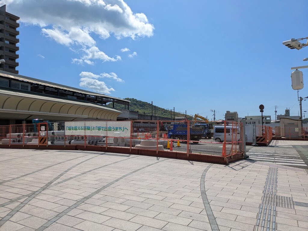 坂出駅 工事
