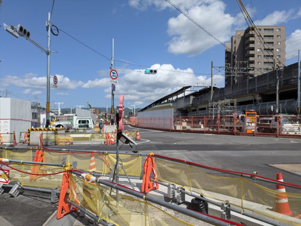 坂出駅 工事
