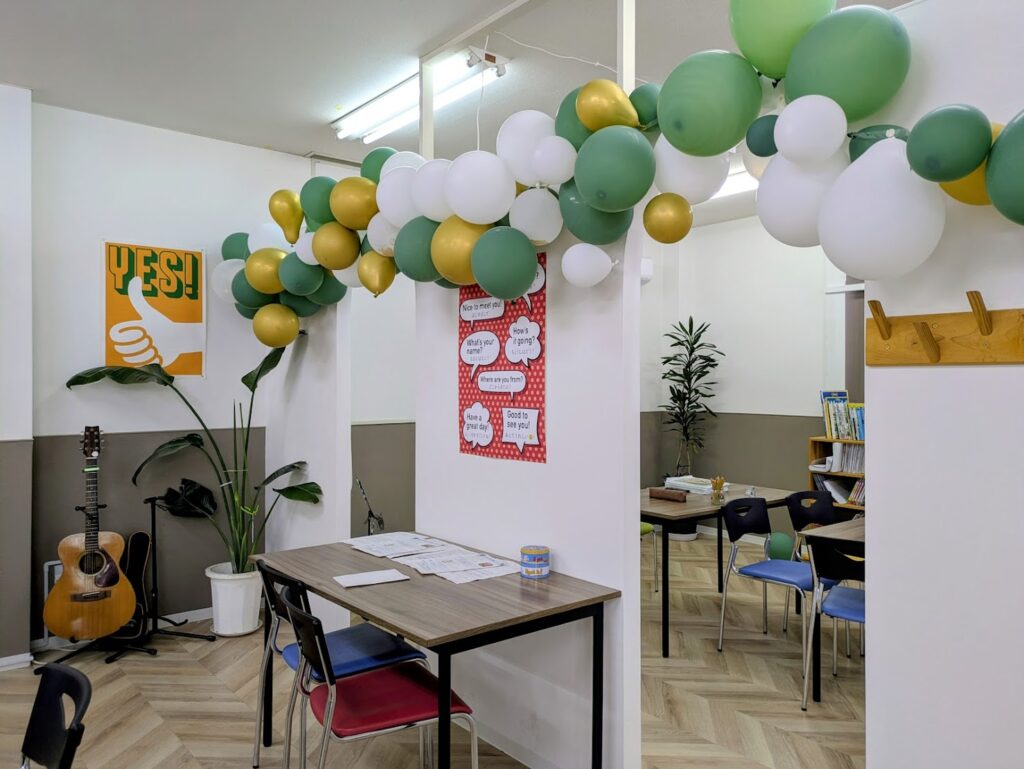丸亀市土器町 英語アフタースクール YES! 教室内の様子