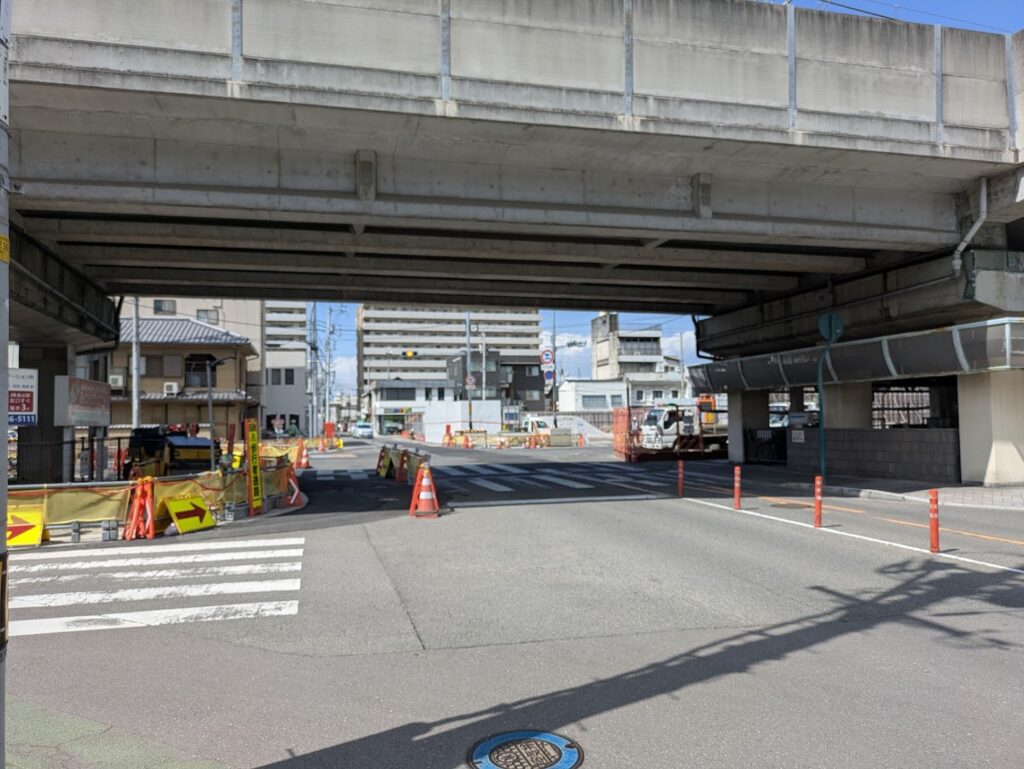 坂出駅 工事