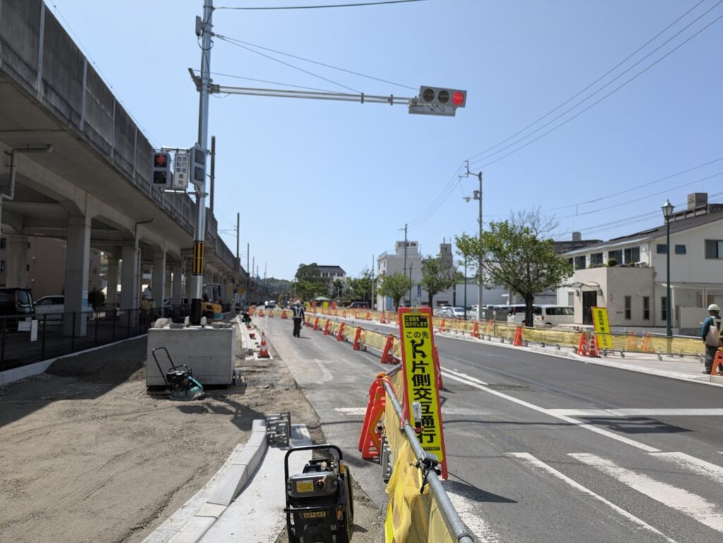 坂出駅 工事