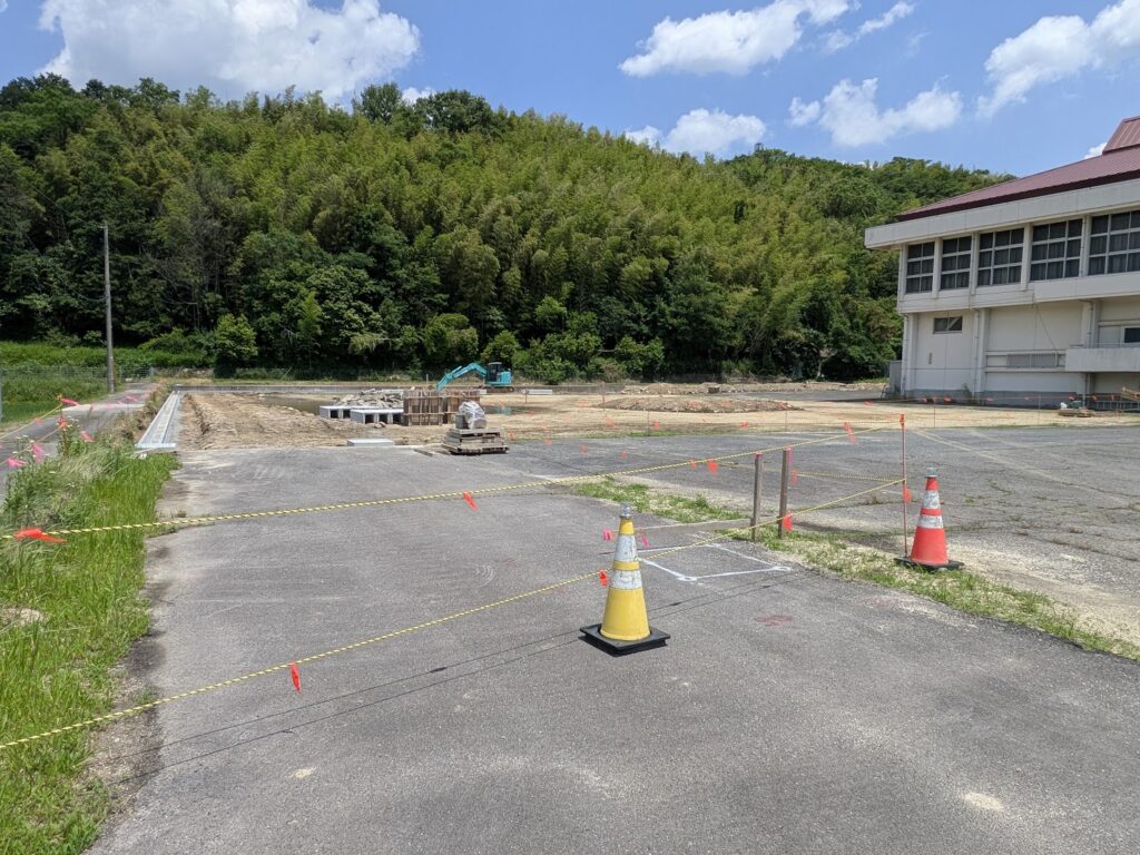 まんのう町 旧仲南東幼稚園 まんのう町消防団第11分団屯所造成工事