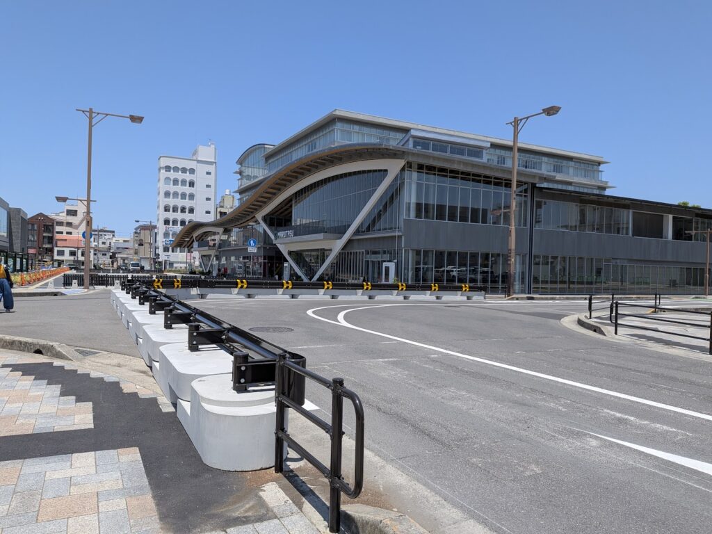 丸亀市 マルタス周辺 工事状況