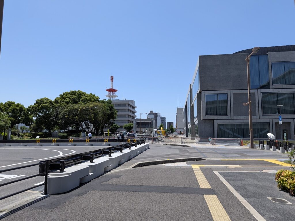 丸亀市 マルタス周辺 工事状況