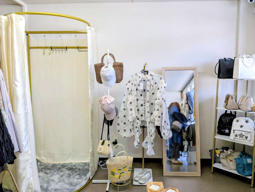 丸亀市飯山町 丸亀の洋服屋さん 店内の様子