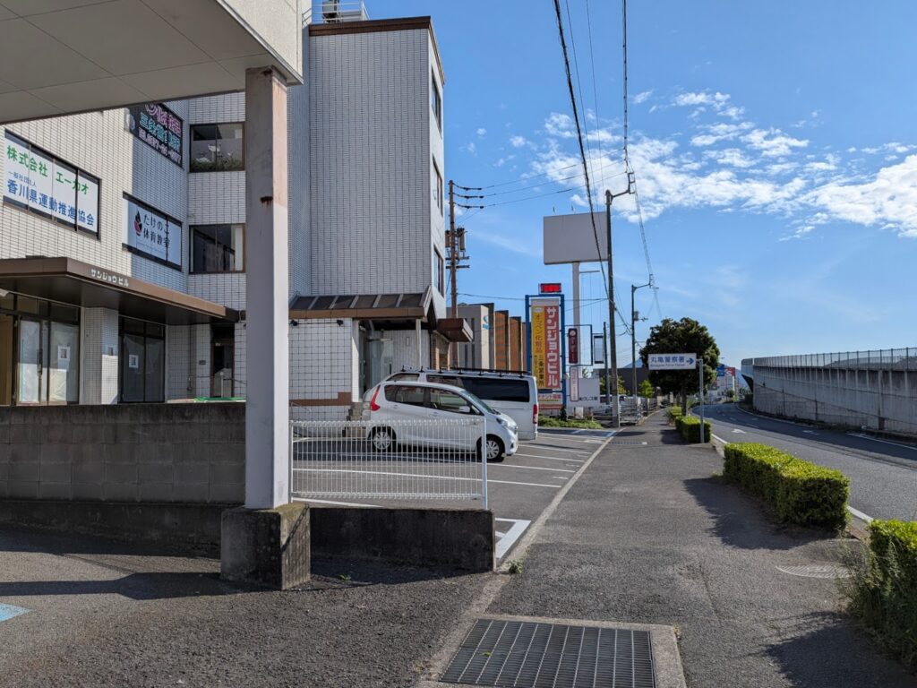 丸亀市原田町 Hair Salon NanaLee(ナナリー) 場所
