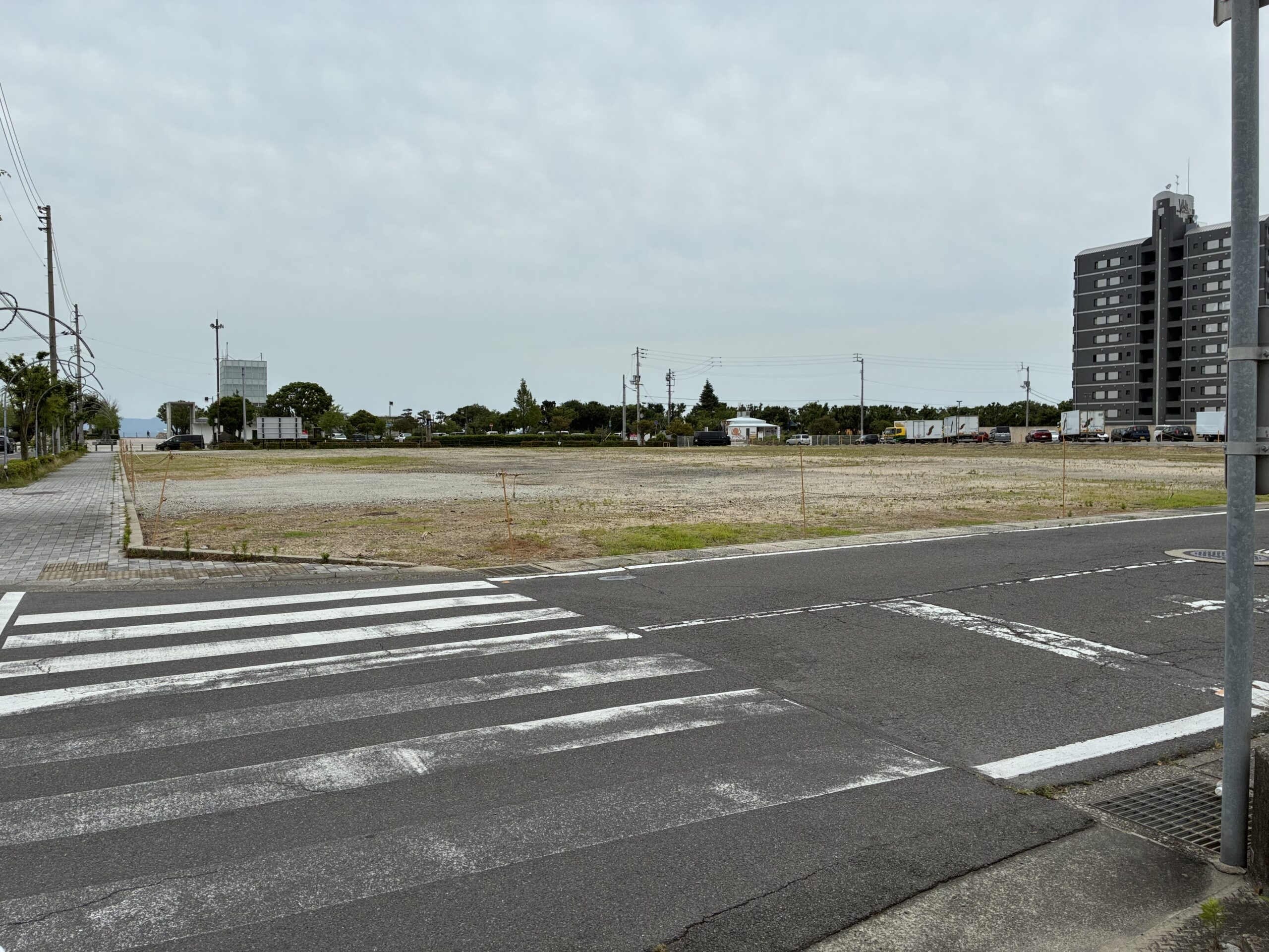 宇多津町 シェルエメール 本館 跡地