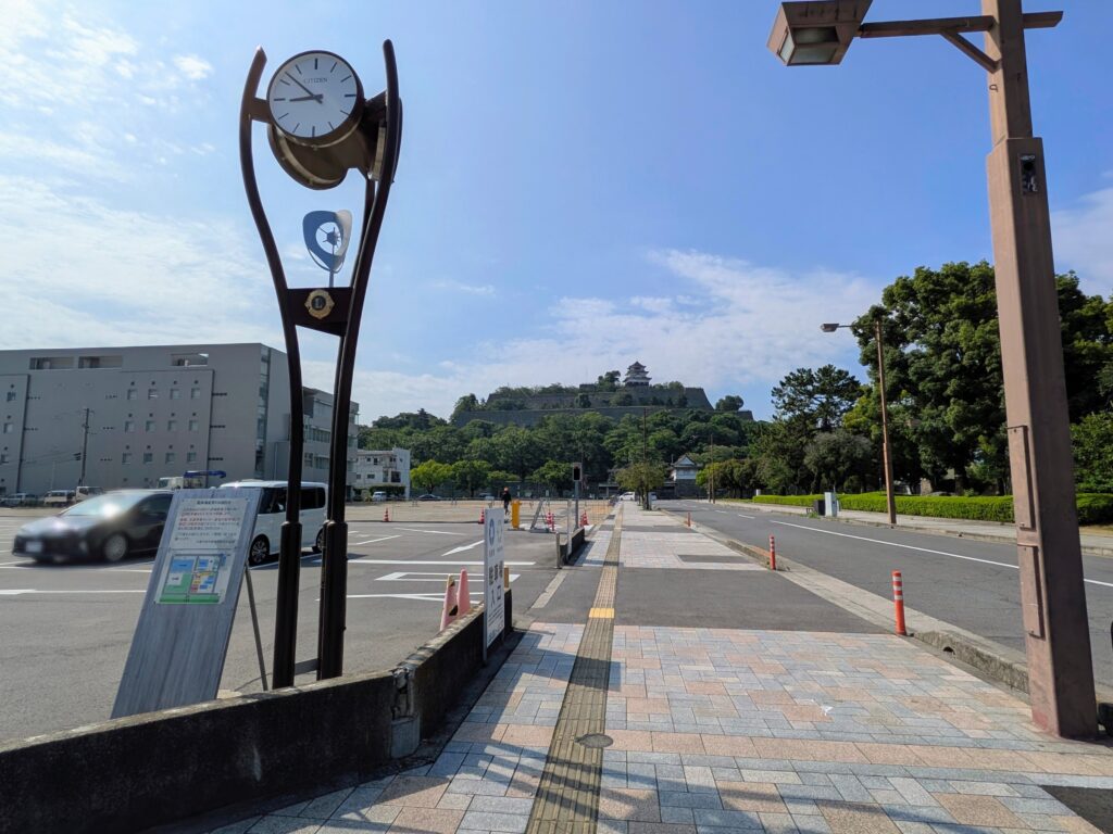 丸亀市役所周辺の臨時駐車場