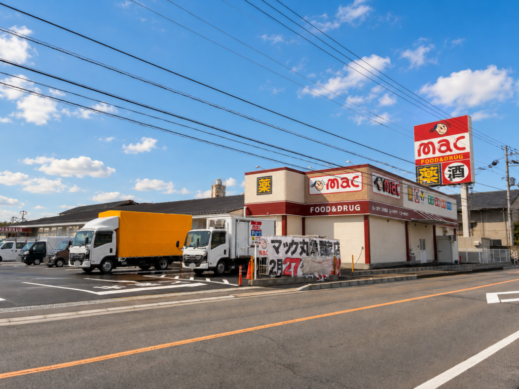 ドラッグストアmac丸亀郡家店 外観