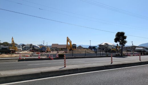 国道11号線沿い「ガリバー11号丸亀店」向かいの広い工事跡地、今どうなってる？実際に見に行ってみた