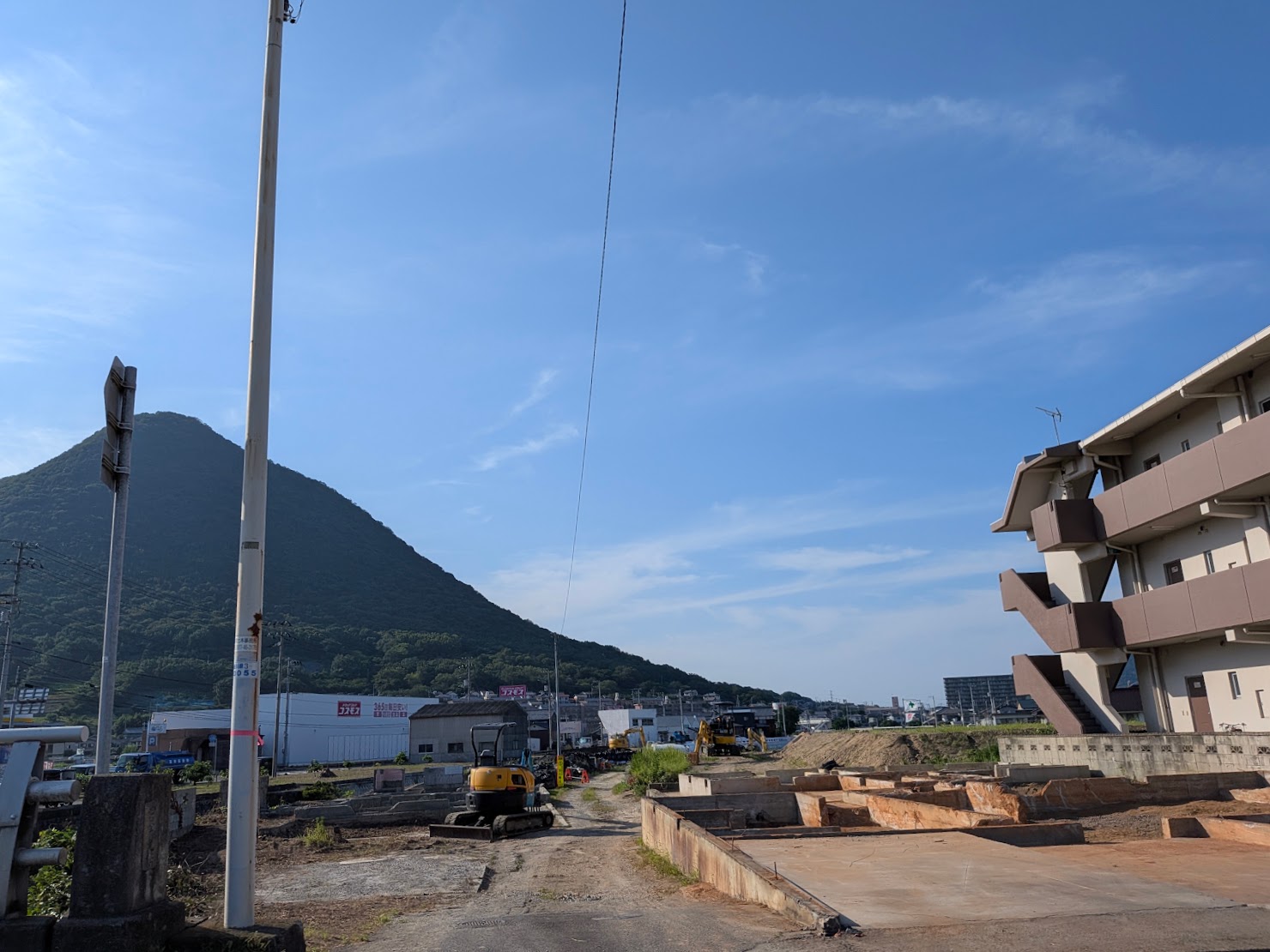 丸亀市飯山町 大束川 工事