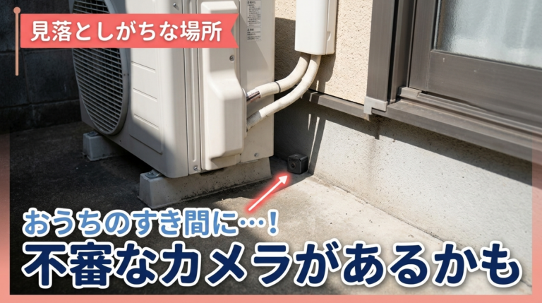 香川でも巧妙化する犯罪グループの「下見」にご注意を。植込みや室外機周りをチェック